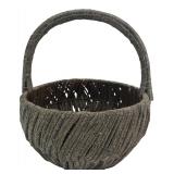 Decorative Woven Twig Basket