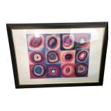 Wassily Kandinsky Concentric Rings Framed Print