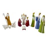 Enesco Festivities Dolomite Nativity Set of 11