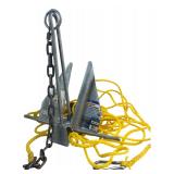 SeaSense #10 Slip Ring Boat Anchor with Rope