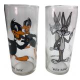 Pepsi 1973 Looney Tunes Bugs & Daffy Glasses