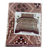 Crystal King Bed Set Design 608 Brown