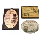 Heartbeats & Assorted Friendship Wall Plaques
