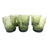 VTG Anchor Hocking Milano Lido Glass Tumblers