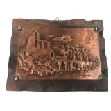 Theatre of Herodes Atticus Copper Relief Plaque