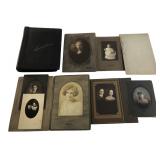 Mixed Lot Antique Studio Portrait Photos