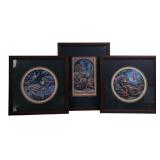 Randal Spangler Dragon Prints Set of 3