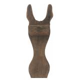 Antique Wooden Boot Jack 14x4"