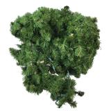 Pre-Lit Artificial Pine Holiday Garland 16