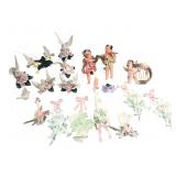 Assorted Cherub & Dove Hanging Ornaments