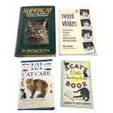 Lot of 4 Cat Care & Behavior Books
