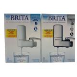 2 Brita Faucet Water Filtration Systems