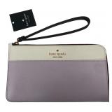 Kate Spade Two-Tone Leather Wristlet