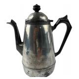 Art Deco Silverplate Coffee Pot 9H