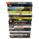 Lot of 20 Assorted Movie & TV Series DVDs