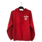 Beyoncï¿½ I Sleigh All Day Red Hoodie Size M