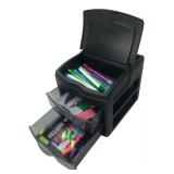 Sterilite Desk Organizer w/ Supplies