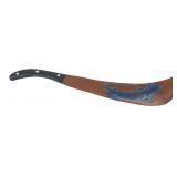 St. Maarten Souvenir Wooden Machete 21.5"