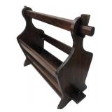 Made in Brazil Wooden Magazine Rack