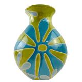 Large Vietnamese Ceramic Floral Vase