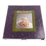 Pfaltzgraff Blossom 2-Tier Glass Tidbit Tray