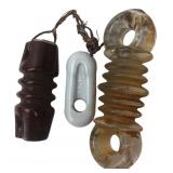 Vintage Ceramic & Glass Strain Insulators