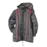 Snow Weather Striped Puffer Coat Size 10