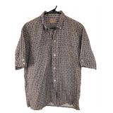 Brentley Sportswear Paisley Button-Down Shirt L