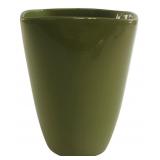 German Green Ceramic Planter Vase