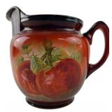 Ceramic Apple Motif Pitcher
