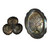 Wallace Melrose Silverplate Platter & Dish