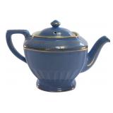 Hall Blue & Gold 6-Cup Teapot 0109