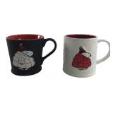 Zrike Brands Peanuts Snoopy Mugs Pair