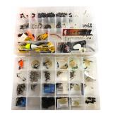 Flambeau Double-Sided Tackle Box with Fishing Gear