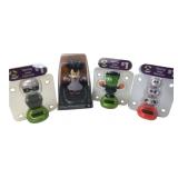 Disney & Assorted Halloween Solar Bobble-Heads