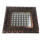Framed 48-Star State Admission Chart