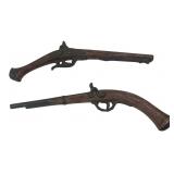 Holland Mold Ceramic Pistol Plaques 18 in