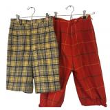 Bobbie Brooks Plaid Shorts & Knickers Lot