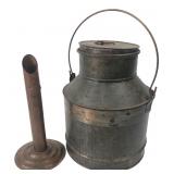 Coppercraft Copper Pail & Spill Vase