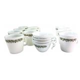 Pyrex & Corning Spring Blossom Cups Lot