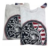 Fourcast Statue of Liberty Graphic T-Shirts