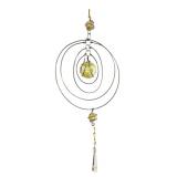 Artisan Wire Wrapped Glass Marble Suncatcher 20"