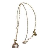 Swarovski Gold-Tone Clear Crystal Pendant Necklace