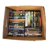 Box Lot of Assorted DVDs