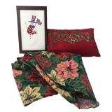 TerriSol Holiday Table Runner & Decor Lot
