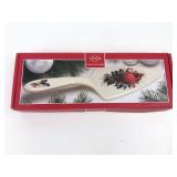Lenox Winter Greetings Dessert Server 11"