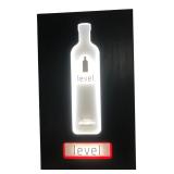Level Vodka Illuminated Bar Sign by Artlite