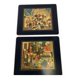 Lady Clare Persian Miniature Placemats Set of 2