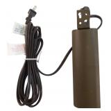 Brown Metal Plug-In Cabinet Light 8 in