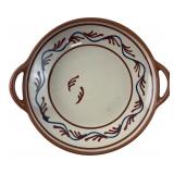 Sorring Lervarefabrik Danish Pottery Handled Dish